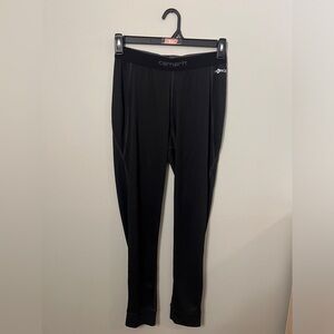 Carhartt Base Force Midweight Tech Leggings Winter Layer Women Size Medium Black